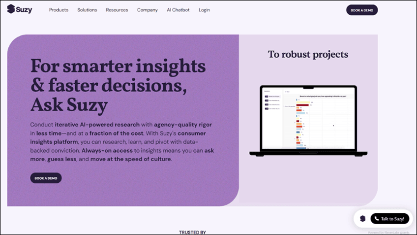 Suzy Best Concept Testing Tools