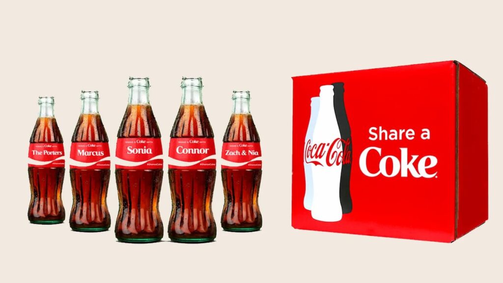 Coca-Cola's Share a Coke Retail Activation campaign