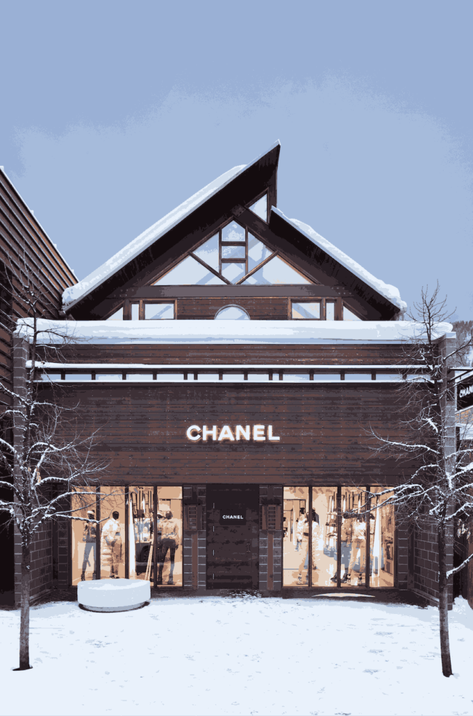 Chanelâ€™s pop-up in Aspen