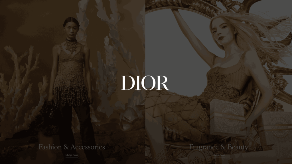 dior example of In-Store Sampling