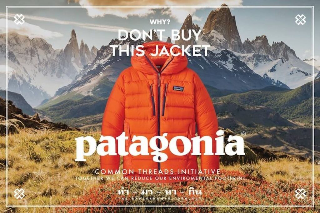 Patagonia's Don't Buy This Jacket campaign